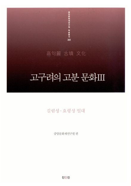 고구려의 고분문화Ⅲ 표지